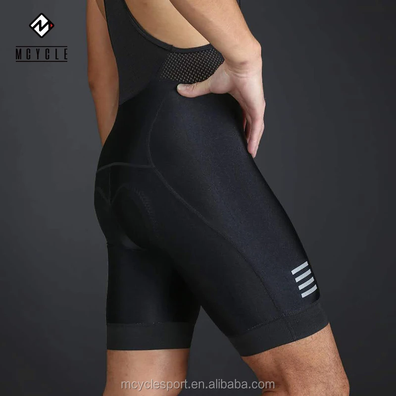 New Arrival Bicycle Bib Shorts Custom Black Men Cycling Shorts With