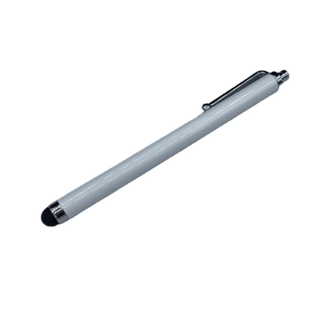 

HD-PEN-001 White Stylus touch pen for typing and drawing on smartphones and tablets