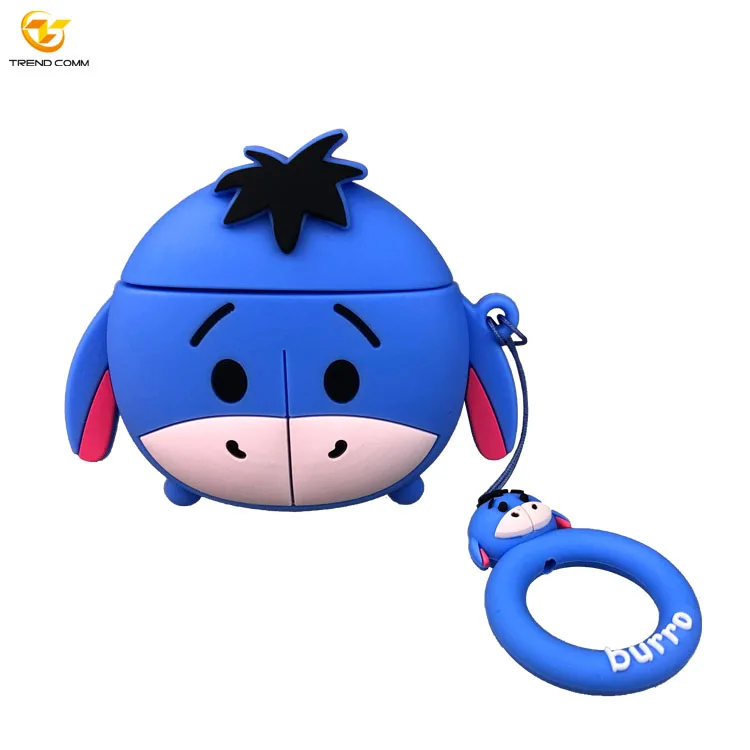 

Wholesale Little Donkey Cartoon Silicone Case Cover For Airpods Pro Case