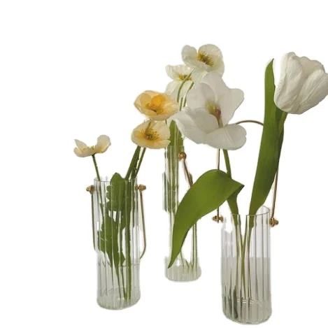 

Wholesale Customized Flower Tabletop Vase Room Decoration Accessories Festival Decoration Round Glass Vase, Photo