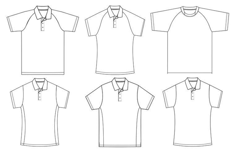 Custom Golf Polo Shirt 100% Polyester T Shirt Sublimation Blank Polo ...