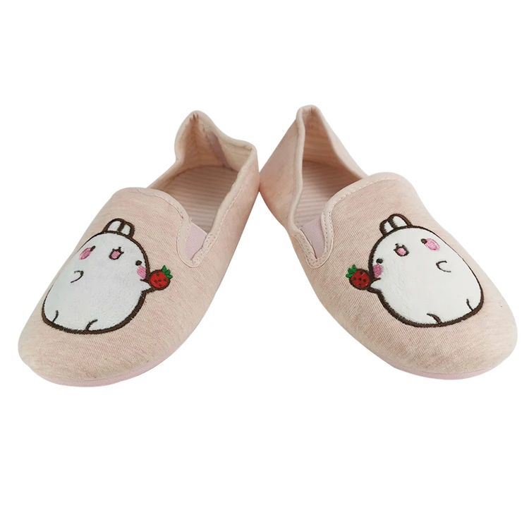 

Indoor House plush Soft Cute Cotton Slippers, Customized colors