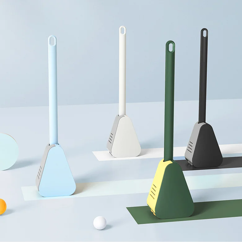 

Amazon Silicone Toilet Brush with Holder Set for Bathroom Deep-Cleaning Toilet Bowl Brush with Golf Brush Head