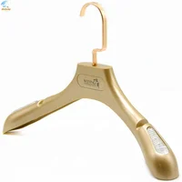 

Readymade hanger plastic gold hook coat hanger