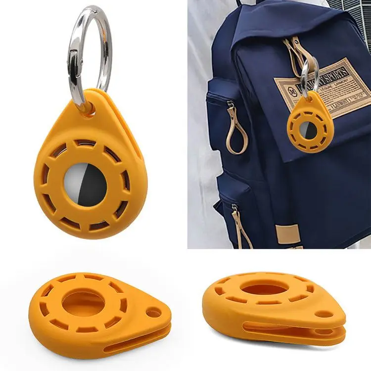 

New 2021 silicone animal case anti-scratch stickly silicone protective airtag