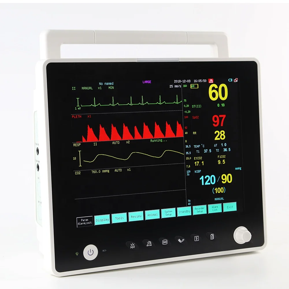 
Veterinary Equipment: PPM-T12V 12.1inch Professional Veterinary use Monitor 