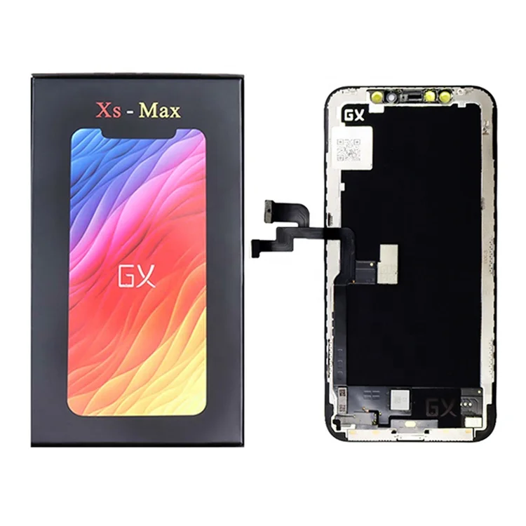 

RTS gx oled lcd screen for gx iphone lcd for iphone x xs max 11 pro lcd gx, Black