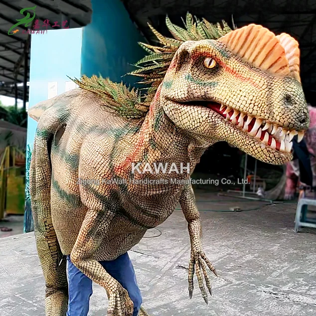 

Activity Show Walking Animatronic Dinosaur Costume with Man Control China Factory