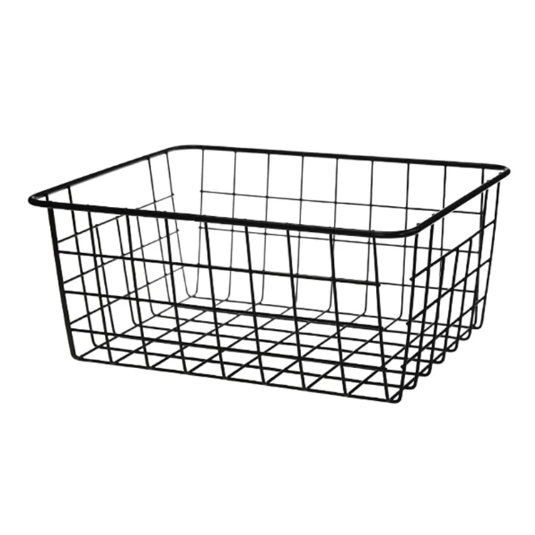 

factory Amazon hot sale Nordic mesh Metal wire storage basket metal wire basket