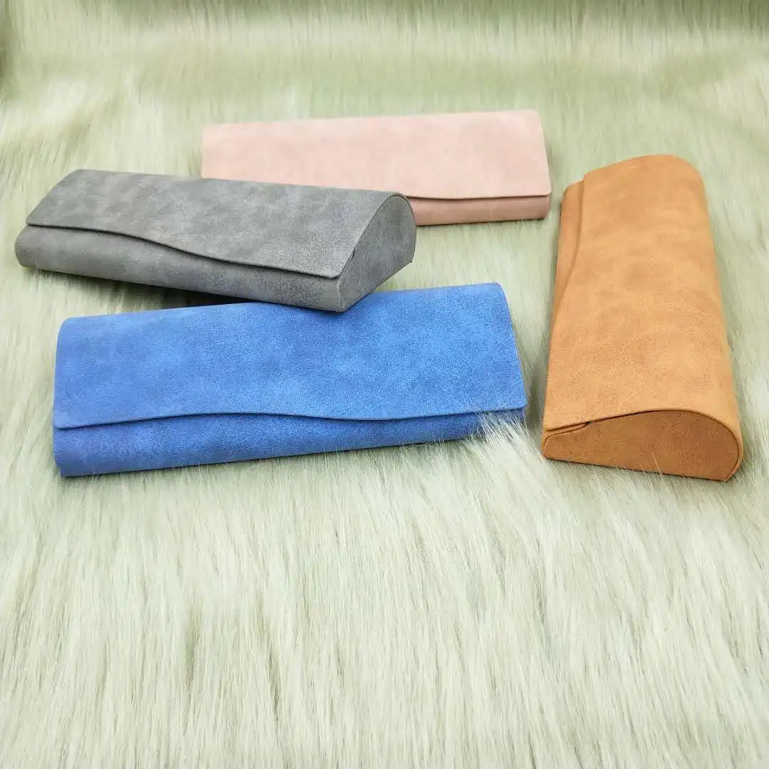 

2021 fashion soft sunglasses box sheep barn fabric glasses case eyeglasses case with discount price, 4 colors