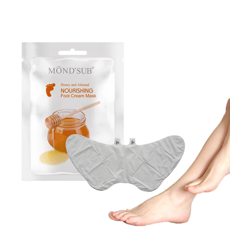 

MOND'SUB Moisturizing and nourishing honey and almond whitening cream sock foot hand mask