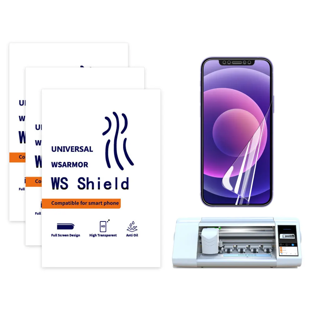 

Universal Matt AG Anti-fingerprint TPU Sheet Screen Protector Nano Explosion Proof Hydrogel Film For Cutting Machine