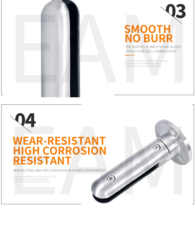 Manufacturers direct stainless steel pool column A004 stainless steel stair handrail accessories