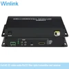 uncompressed high quality full HDMI 3D IR RS232 HDMI video fiber optic transmitter and receiver with FC/SC/LC fiber interface