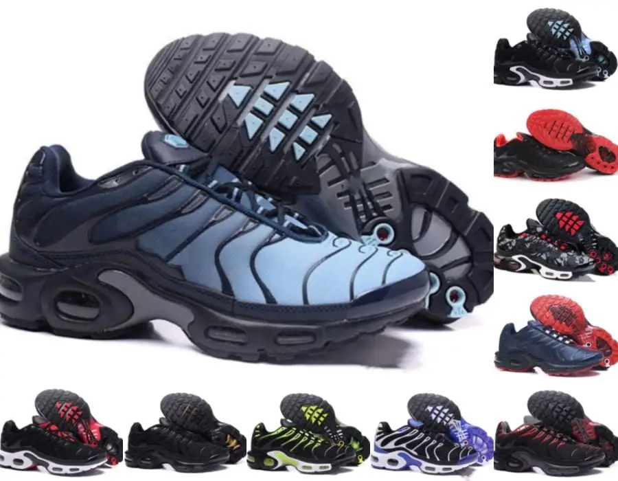 

2021 Tn Plus Shoes Mens Trainers Chaussures Triple White Black red blue high quality Womens casual shoes sports shoes