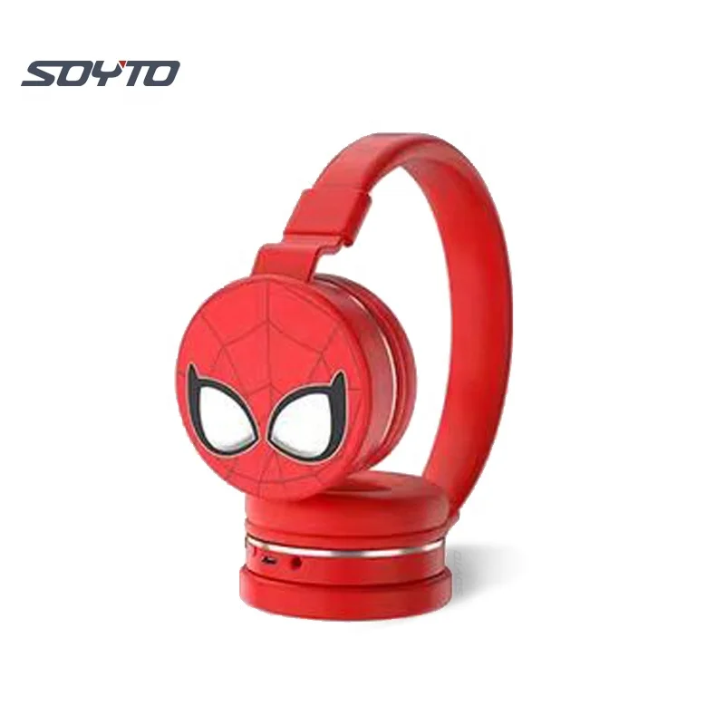 

Shuoyin Marvel spiderman kids headphone cartoon Mario bro Bros Headphone marvel Headphones auriculares audifonos marvel for Kids