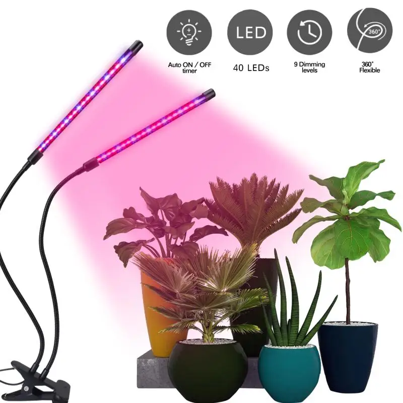 Dimmable 360 18w Led Grow Light Professional Plant Lamp Lights Full ...