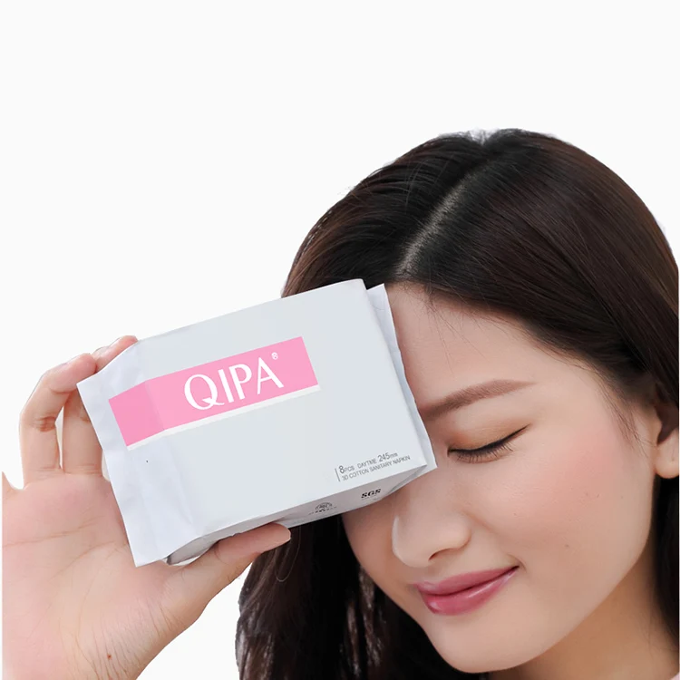 Free samples negative ion anion cotton sanitary napkin lady soft sanitary pad