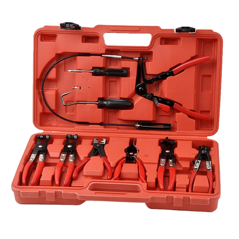 

Local stock in America! Winmax 9pcs Wire Long Reach Hose Clamp Pliers Fuel Oil Water Hose plier Set