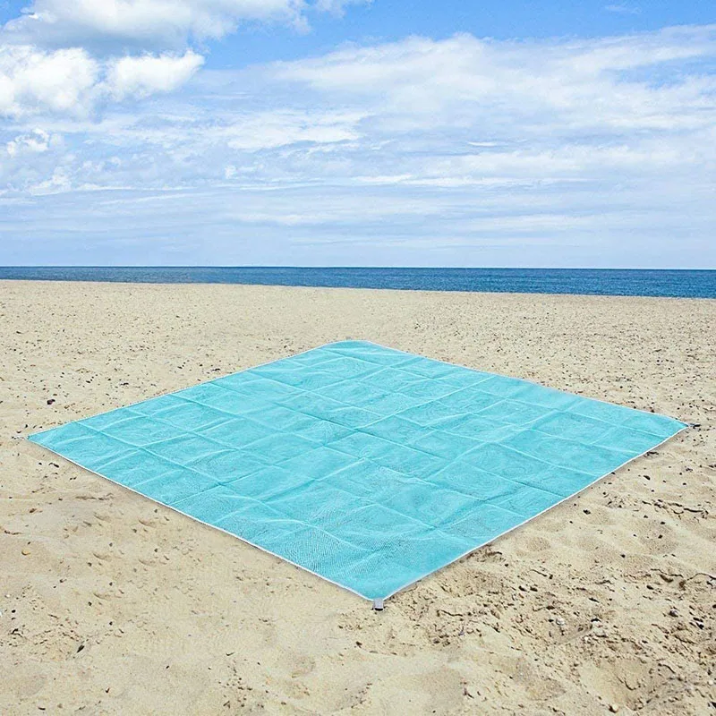 

Soft and Comfortable Sand Free 10'X 9' Extra Large Fast Dry Camping Water Resistant Beach Mat Picnic Barbecue 1pc/bag, Hothome