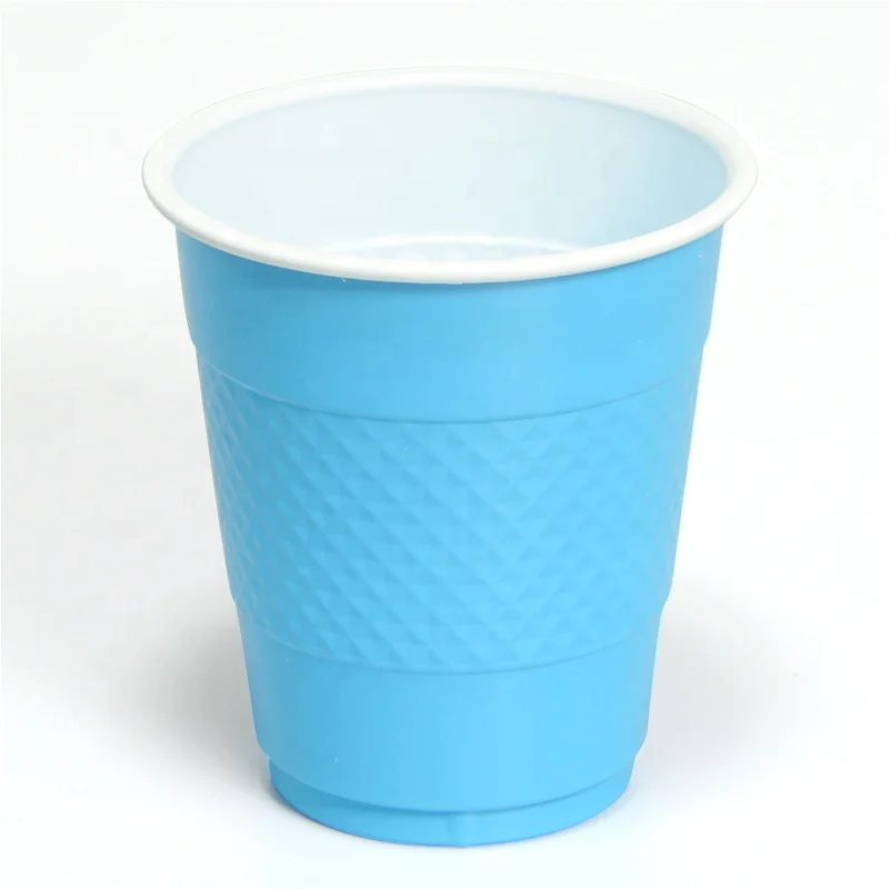
Custom Color Disposable PS Drinking Cup Red Plastic Party Cups 