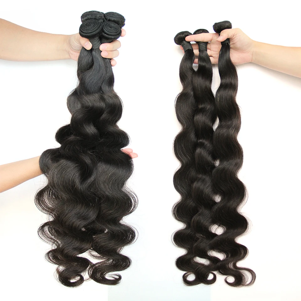 

100 Unprocessed Raw Cuticle Aligned Body Wave Free Sample Hair Extensions Remy Human Hair Weave Bundles Drop Shipping