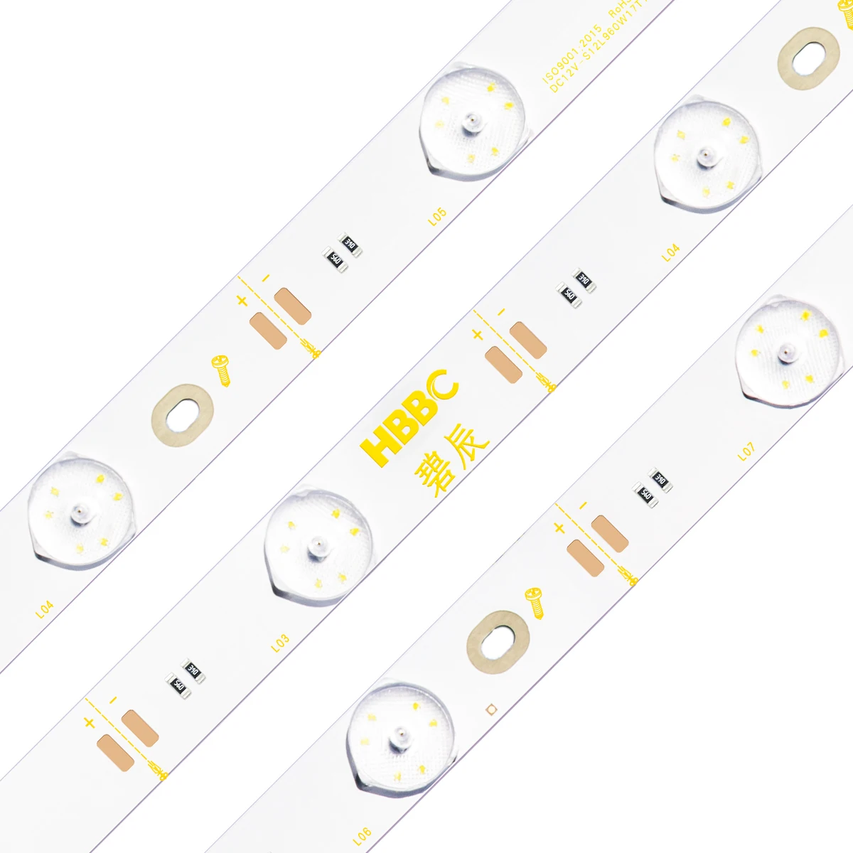 
Edge lighting LED strip for light box large space with 12 leds per meter for advertising light box 