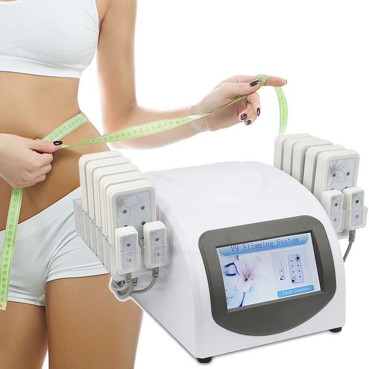 

Best Selling Lipo Laser RF Body Contouring Machine Laser Slimming Machine Newest 2020 160mw Lipo Laser Pads at Home