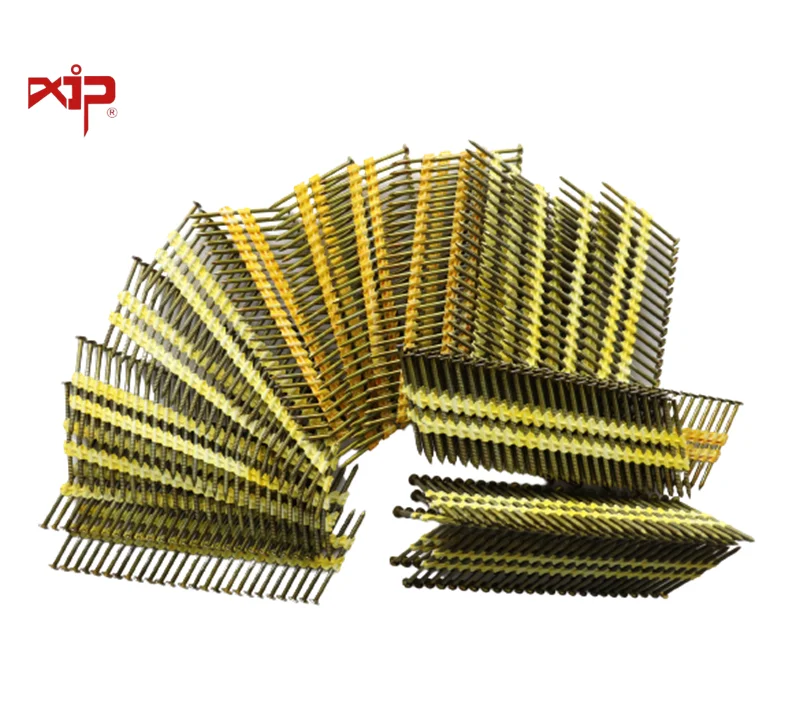 

XJP 21 degree framing nails Plastic Collated Strip Nails