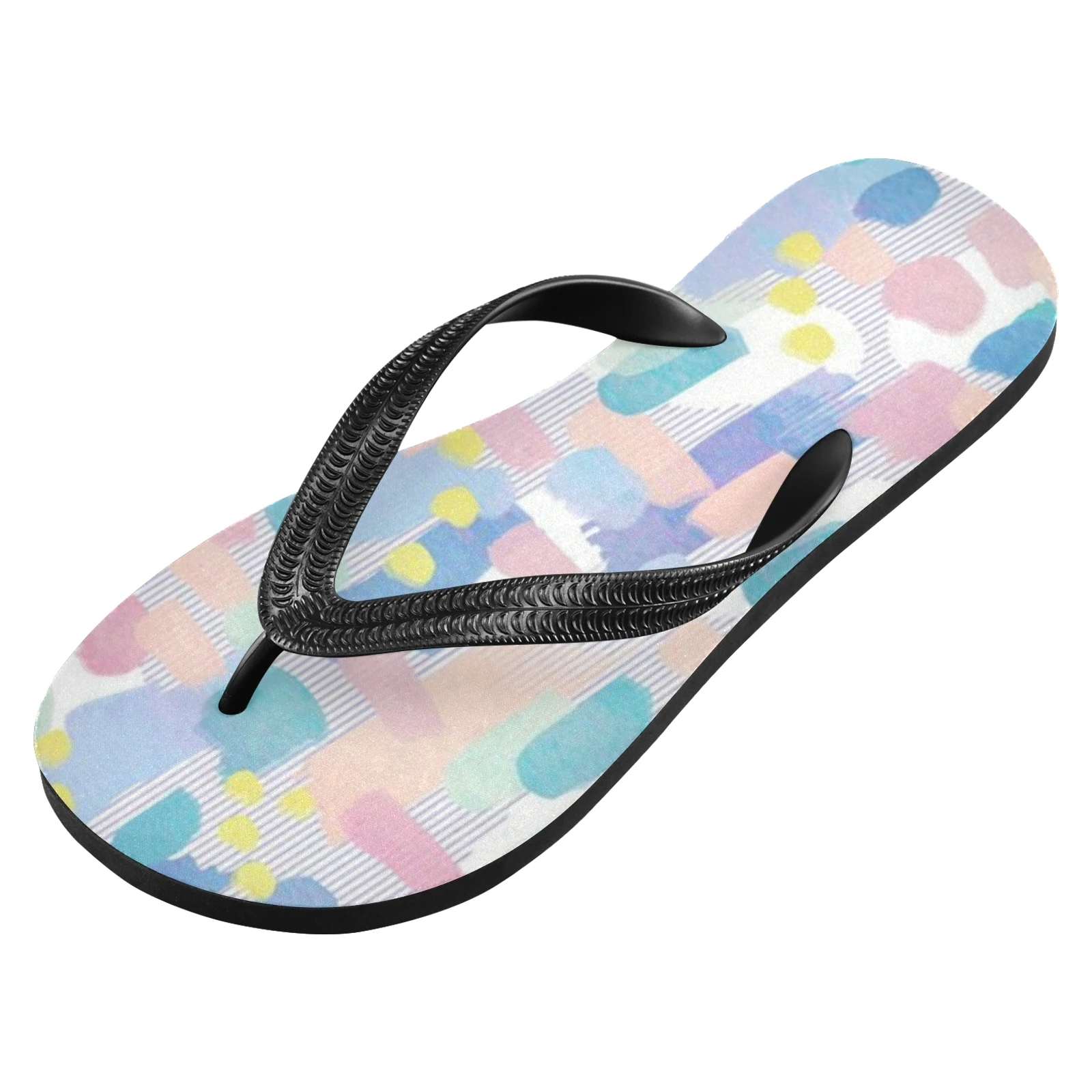 

New Design Summer Beach Wedding PVC Straps Rubber Custom Flip Flops Women With Logo Women's Sandals