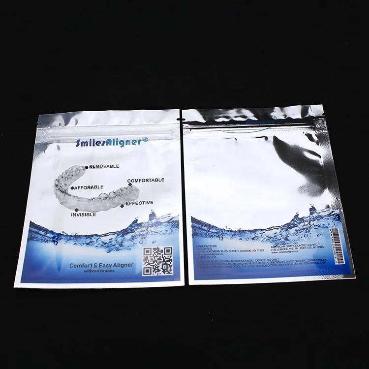 Custom Printed Plastic Teeth Retainers - Invisible Braces