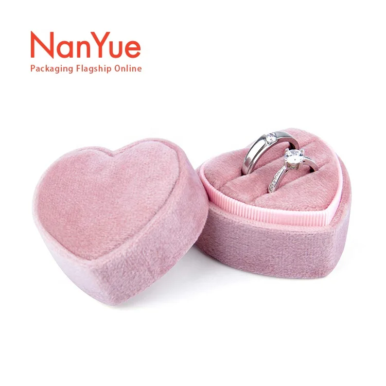 

Custom-made Beauty Ring Boxes For Sale Velvet Gift box