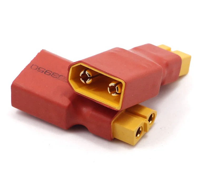 

Amass XT60 Female to Male XT90 Plug Connector Conversion Adapter No Wire For RC Airplane Quadcopter Lipo Battery