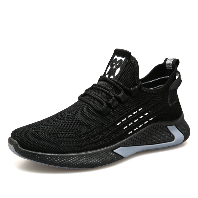 

2021 new style casual mesh breathable lace-up wear-resistant men running sports shoes, Mixed