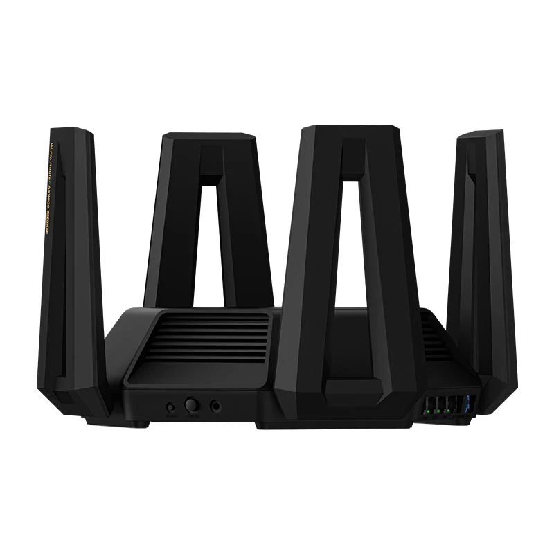 

Original Wifi Router Wifi6 Enhanced Edition 12 Antennas Usb3.0 Wireless Mesh Network Game Acceleration Repeater forXiaomi Ax9000, Black