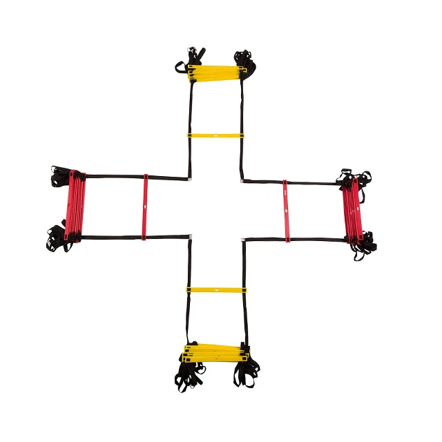 

15 ft Fixed-Rung Soccer Football Quad Ladder for agility training