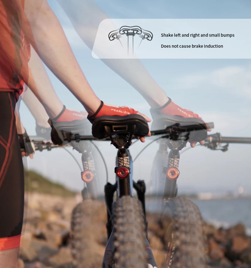 
Bicycle Accessories Light Smart Sensor Brake Light Road Bike MTB Rear Tail Light 