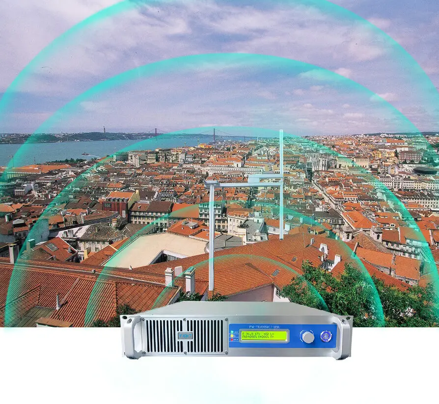 

1KW FM Broadcast Transmitter transmitter radio station