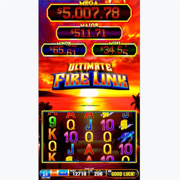 

Portable slot coin operated game machine firelink 8-1 vertical slot game board