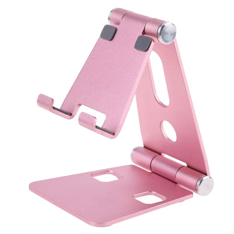 

Adjustable Universal Aluminum tablet display stand for Mobile Phone tablet display stand Foldable Portable Desk Holder