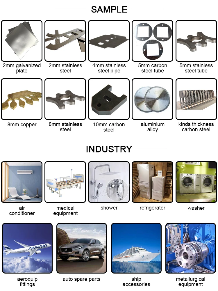 Widely Used Metal Nonmetal Mixed Co2 laser CNC Cutting Machine for Glass Paper Plywood Stainless Steel Cutter