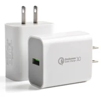 

18W 3Amp QC 3.0 USB Wall Travel Charger Adapter Fast Mobile Phone Charger