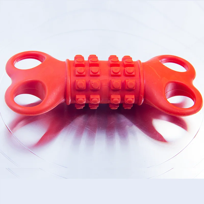 

Eco Friendly Dog Toy Multicolor Rubber Dog Puzzle Toys Dog Chews Toys, As picture