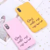 For 11 Pro 8 8Plus X XR 7 7Plus XS Max 6 6S 5 SE Don't Wake Me Up Girl Eyelash Candy Silicone Soft Phone Case Coque Funda