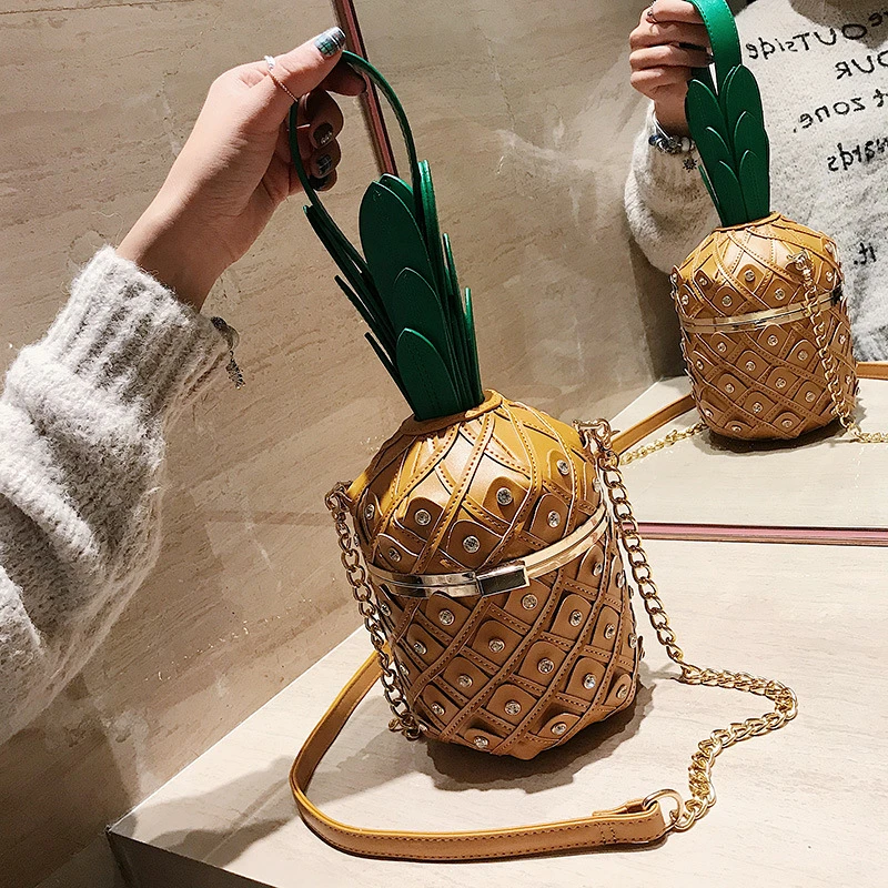 

Fashion Famous Handbags Popular pineapple Purses Women Bags Luxury Bags For Ladies Personalized bag
