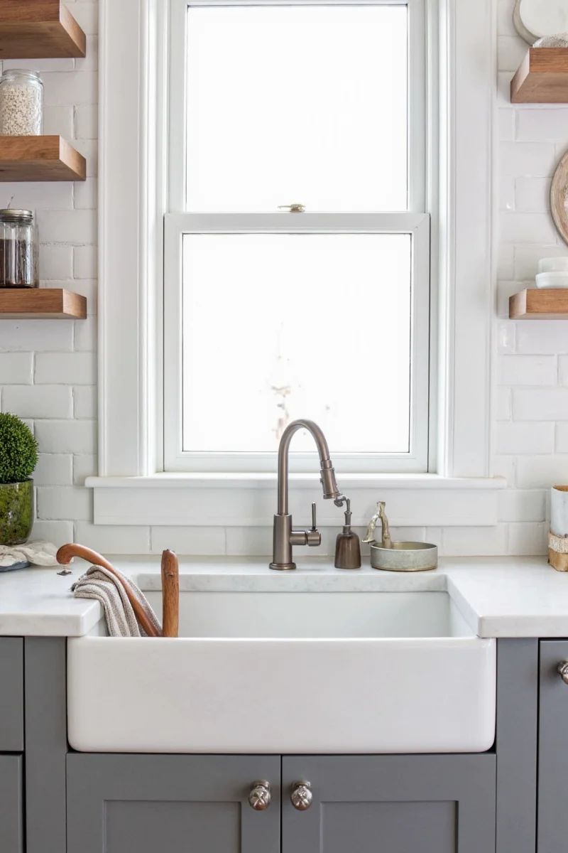 10 farmhouse sink ideas that ll make your kitchen feel like a cozy country retreat
