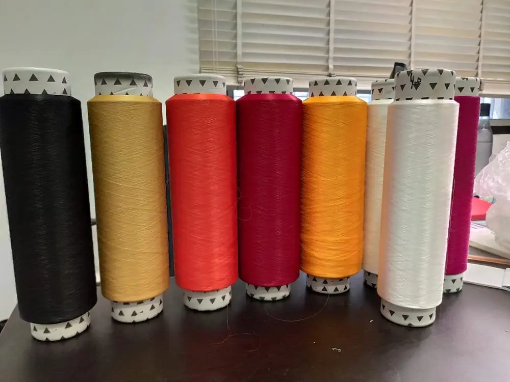 
100 % polyester high tenacity yarn 150D/48F 