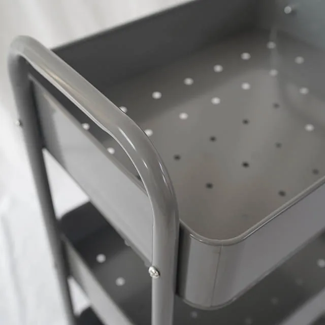 
Display Stand Metal Beauty Salon Equipment Modern Furniture Barber Hair Spa Trolley Cart 