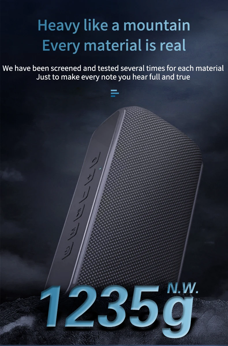 6600mAh subwoofer 50W Deep Bass Dual Speakers/Ai wireless speaker Support TF Card/Stereo DSP Smart Voice Wireless Speaker - ANKUX Tech Co., Ltd