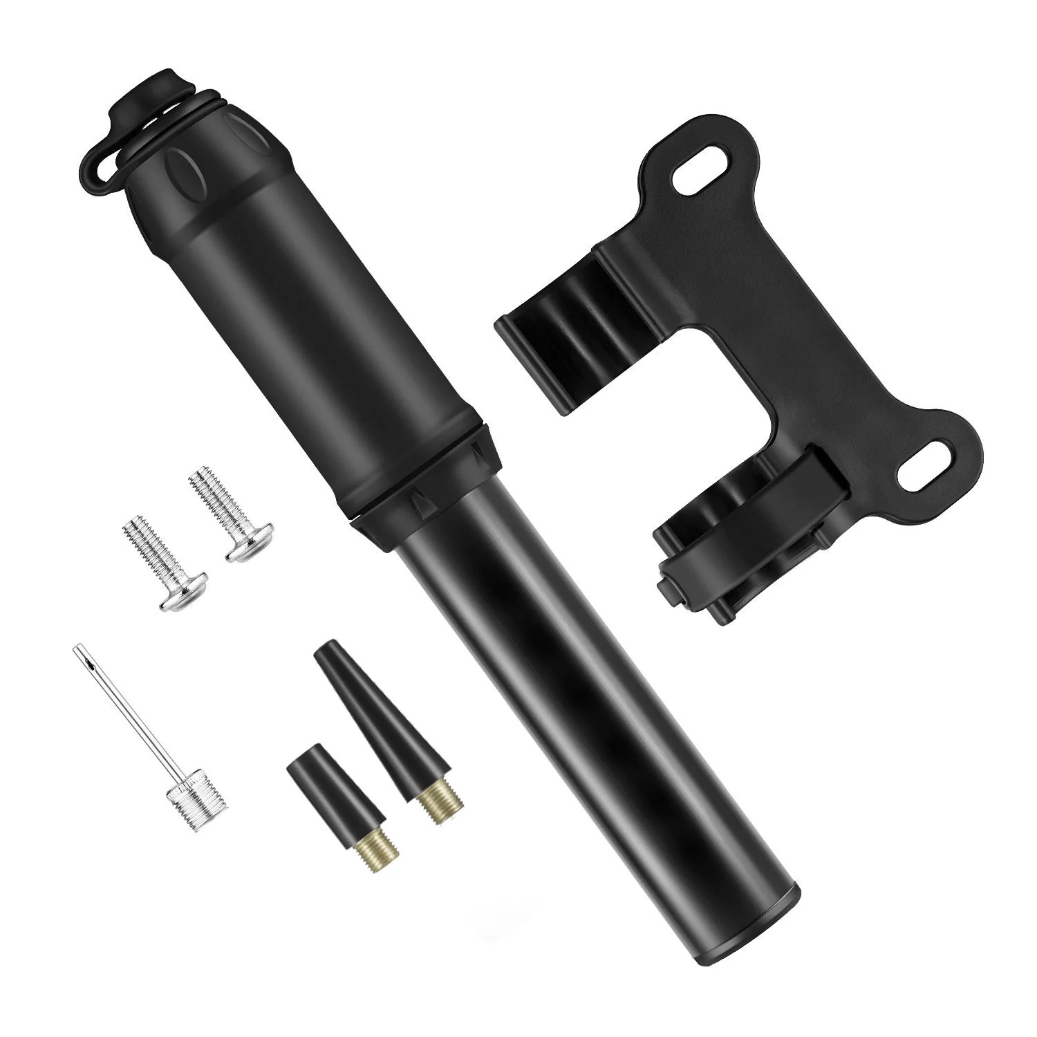 

Wholesale Outdoor Accessory Tool Kit Mini Hand Air Portable Bicycle Bike Pump, Black/silver